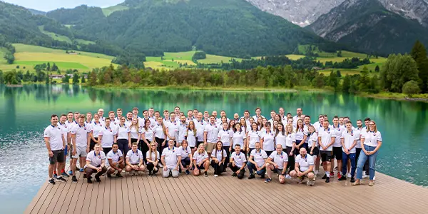 Teambild So leben wir unsere Werte