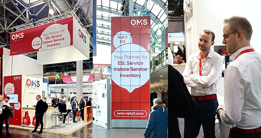 Exhibition stand OMS Retail GmbH - EuroCIS Düsseldorf