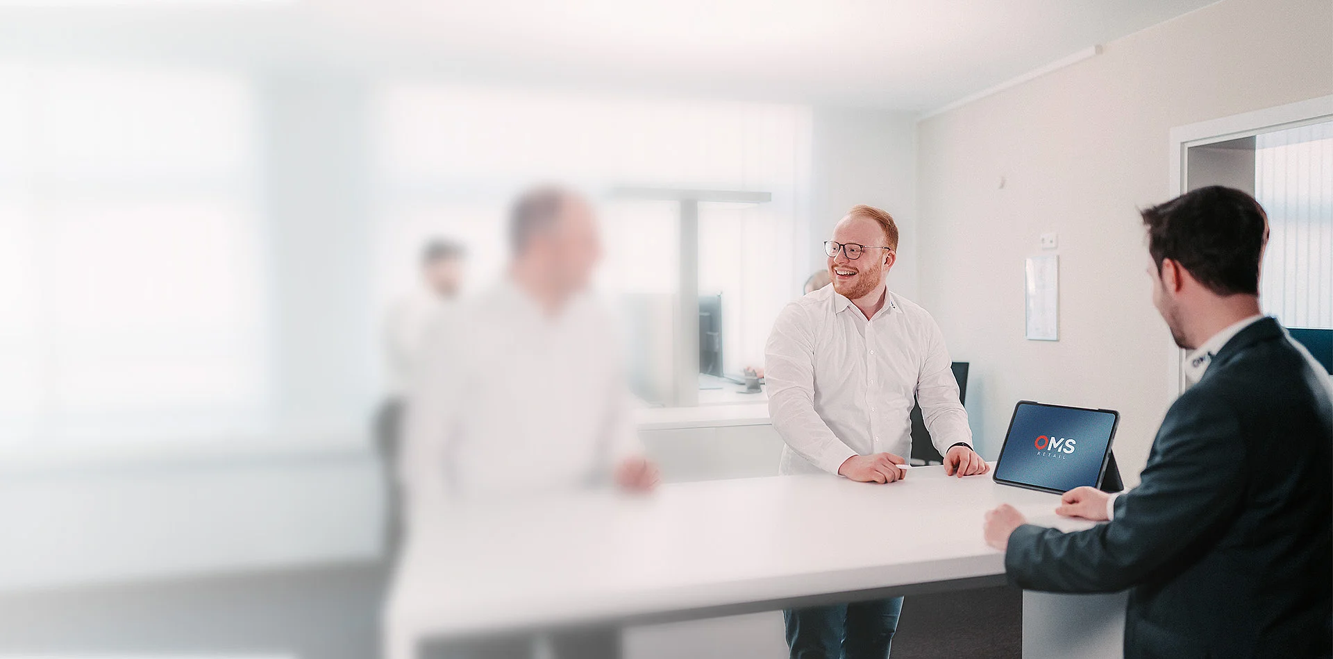 Beratungsteam von OMS Retail für personalintensive Großprojekte im Einzelhandel